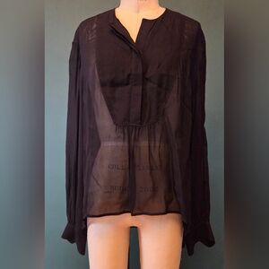 Refremation Sheer Blouse
